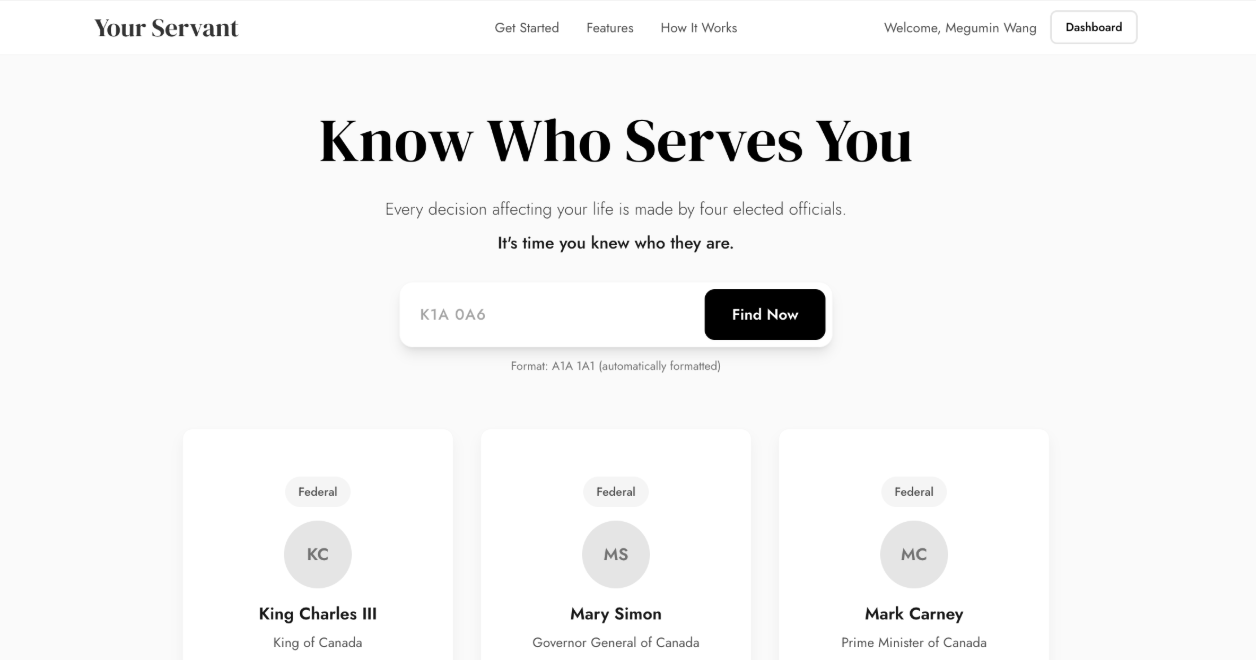 Your Servant Platform